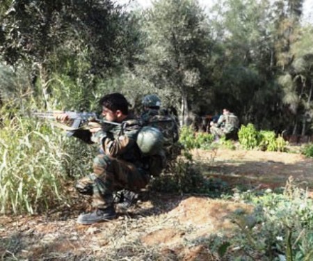 اشتباكات بين الجيش والمتمردين في ريف دمشق وحلب ودير الزور