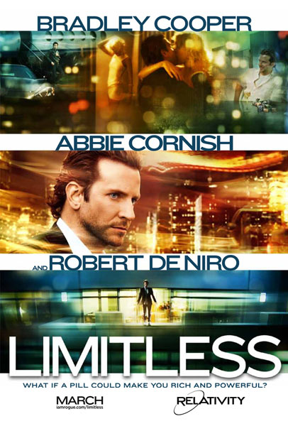 فيلم Limitless يتصدر إيرادات السينما في أمريكا الشمالية 