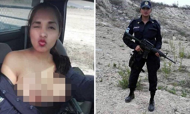 ضابطة مكسيكية تواجه عقوبة الفصل بسبب صور عارية في دورية اثناء الدوام الرسمي