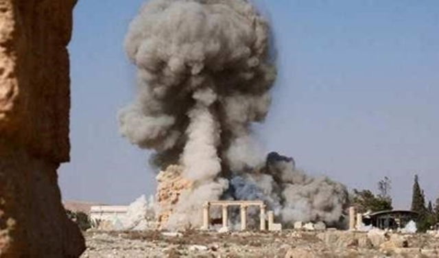 "داعش" يفجر ثلاثة مدافن برجية في مدينة تدمر