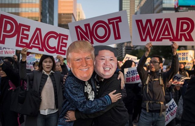 ترامب: نعد صفقة مع كوريا الشمالية تحمل خيرا للعالم