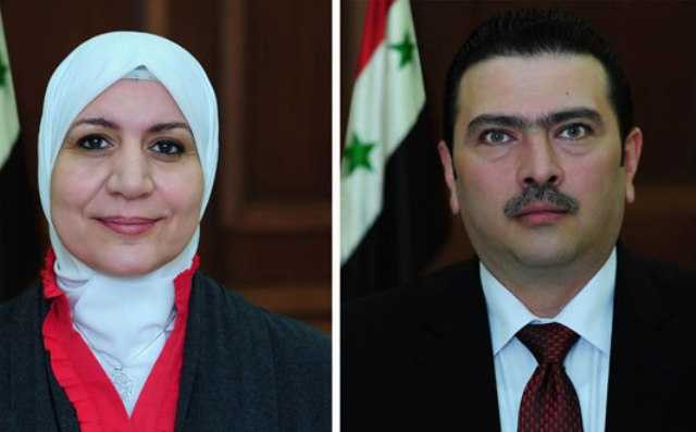 الرئيس الأسد يصدر مرسومين بتسمية ريما القادري وزيرة للشؤون الاجتماعية وجمال شاهين وزيرا للتجارة الداخلية وحماية المستهلك