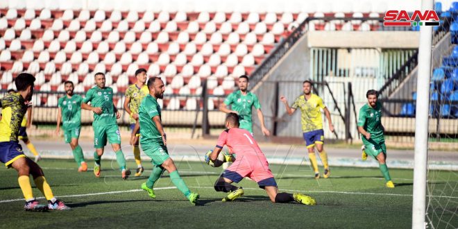 حرجلة يفوز على عفرين في ختام الجولة الثانية من الدوري الممتاز لكرة القدم

