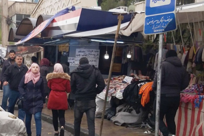 الأرصفة حق المواطنين … اليوم تبدأ حملة واسعة على البسطات والتعديات على الأملاك العامة بدمشق

