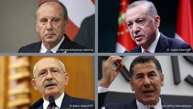 تعرّف إلى المرشحين الـ4 لانتخابات الرئاسة في تركيا
