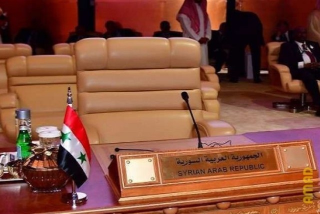 العراق يدعو الجامعة العربية إلى إعادة عضوية سورية