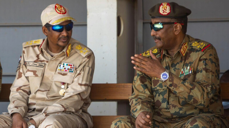 شروط البرهان وحميدتي للتفاوض وإنهاء الصراع في السودان
