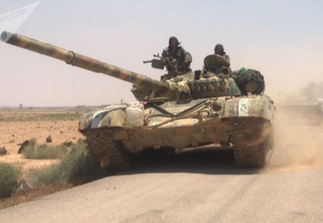 الجيش السوري يسيطر على معبر "نصيب" الحدودي مع الأردن