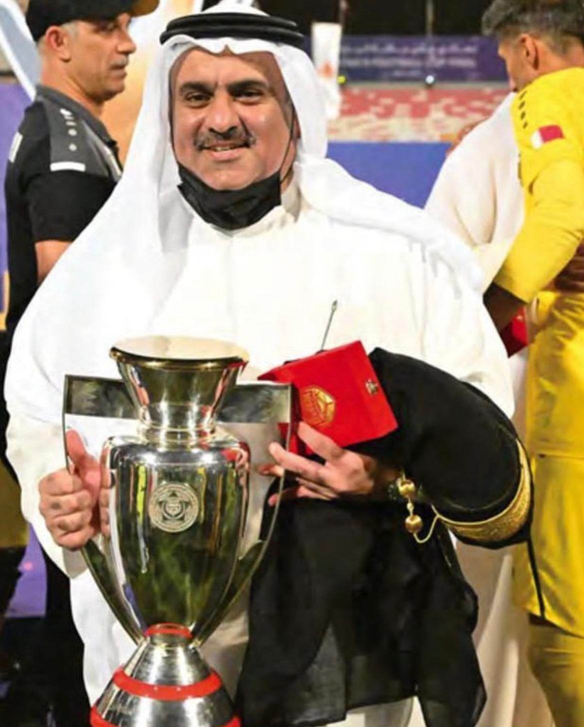 نائب رئيس نادي الخالدية البحريني نواف الجابر: نركز على كرة القدم حالياً ولا نية لإدخال ألعاب أخرى 