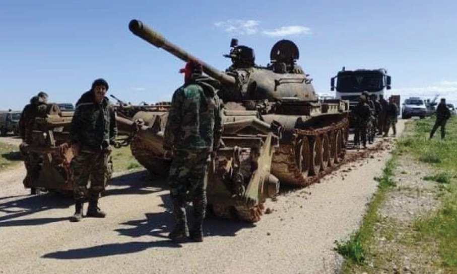  الجيش السوري ينشئ 3 نقاط بريف الرقة بالقرب من «m4» ويستقدم تعزيزات إلى تل أبيض