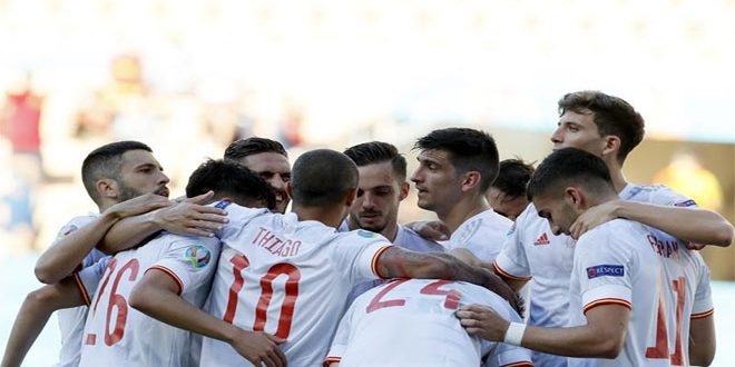إسبانيا تسحق سلوفاكيا وتضرب موعداً مع كرواتيا بدور الـ 16
