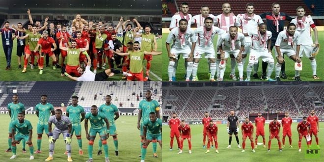 اكتمال لائحة المنتخبات المشاركة ببطولة كأس العرب لكرة القدم
