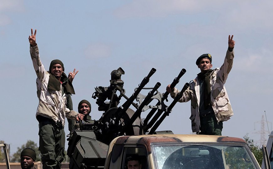 سلاح الجو الليبي يستهدف مواقع عسكرية تابعة لحكومة الوفاق الوطني