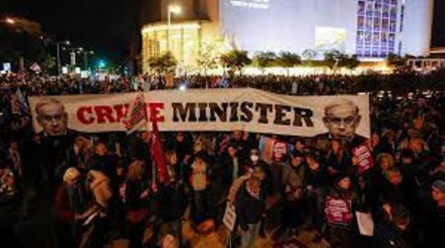 للأسبوع الـ21.. عشرات الآلاف يتظاهرون ضد خطة نتنياهو للتعديلات القضائية
