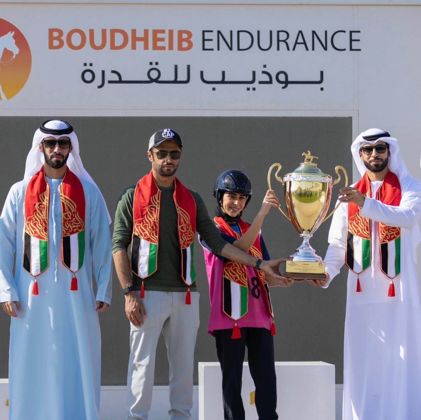 الفارسة السورية ماسة عدنان تحرز المركز الثاني في كأس رئيس دولة الإمارات للقدرة المخصص للسيدات