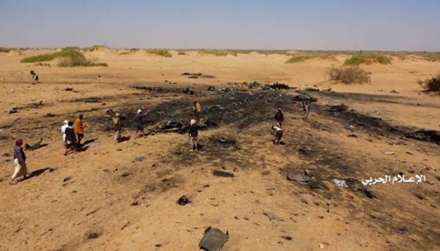 32 شهيداً في مجزرة للتحالف السعودي بعد إسقاط القوات اليمنية طائرة تابعة له