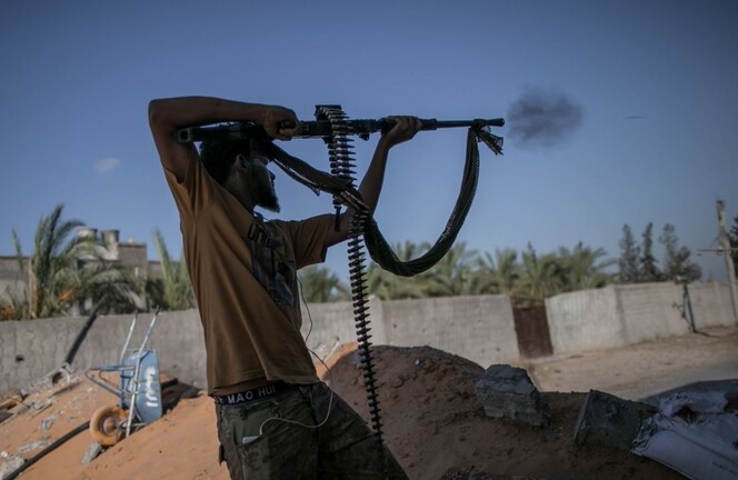 "الجيش الوطني الليبي" يعلن مقتل 15 عسكريا تركيا في قصف استهدف مطار معيتيقة