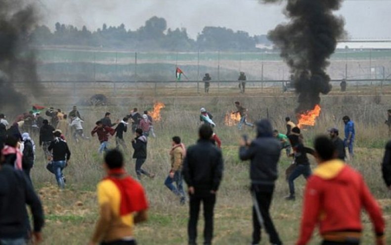 استشهاد 6 فلسطينيين وإصابة العشرات ضمن مظاهرات العودة الكبرى
