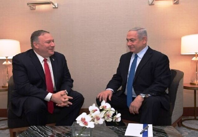 نتنياهو بعد لقائه بومبيو: لدى إسرائيل "الحق الكامل" بضم غور الأردن