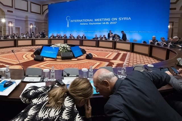 محادثات أستانا حول سورية تعقد في نهاية نوفمبر أو بداية ديسمبر