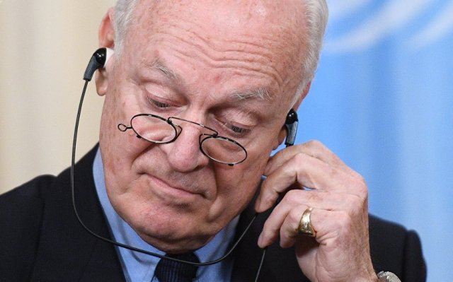 دي ميستورا: دمشق رفضت دور الأمم المتحدة باختيار اللجنة الدستورية