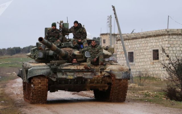 الجيش السوري يبدأ عملا عسكريا على محور "جبل الزاوية"