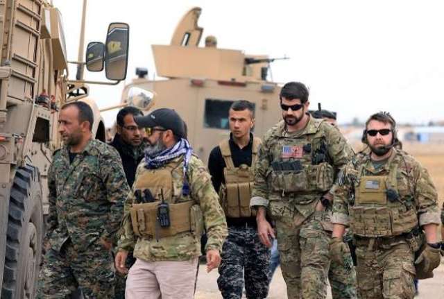 التحالف الدولي بقيادة أمريكا يعد أكراد سورية بعدم تركهم لقمة سائغة لهجوم تركي!