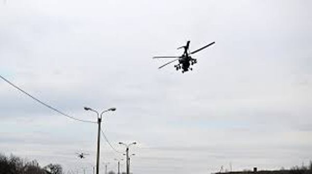 المروحيات الروسية تدك لواءين أوكرانيين بالصواريخ والقنابل
