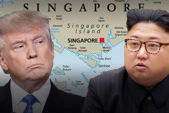 القافلة الأمريكية الكورية تصل محطة سنغافورة بانتظار انعقاد قمة "الخوف وانعدام الثقة"