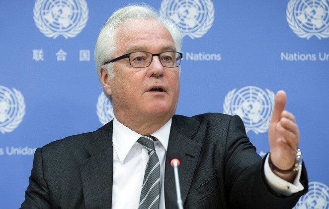 تشوركين: روسيا توزع في مجلس الأمن مشروع قرار لدعم الهدنة في سورية