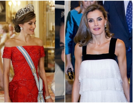 ملكة إسبانيا تثير الجدل في آخر ظهور لها.. لهذا السبب الجمالي!