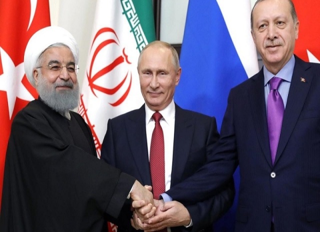 تحالف ايراني روسي تركي لتقويض خطة أمريكا لتقسيم سورية
