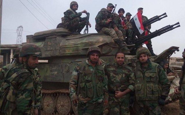الجيش السوري يدخل بلدة عين ترما