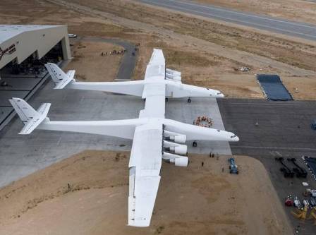 أكبر طائرة في العالم سيتم إطلاقها قريباً بجناحين أطول من ملعب كرة قدم!