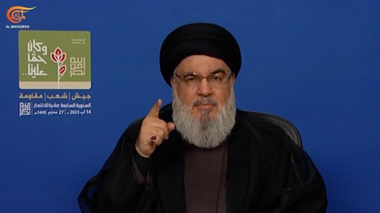 السيد نصر الله لقادة 