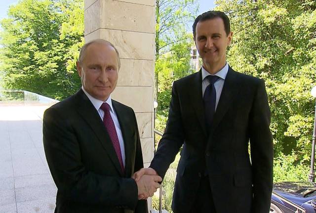 لقاء قمة بين الرئيسين الأسد وبوتين في سوتشي.. مباحثات مكثفة حول التعاون المثمر في مكافحة الإرهاب ومستجدات العملية السياسية