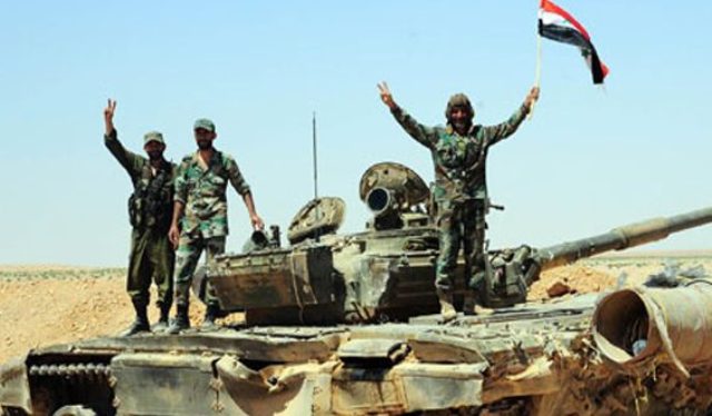 الجيش العربي السوري يحقق تقدماً جديداً في عمق البادية السورية ويحكم سيطرته على عدد من النقاط الاستراتيجية بريف سلمية الشرقي