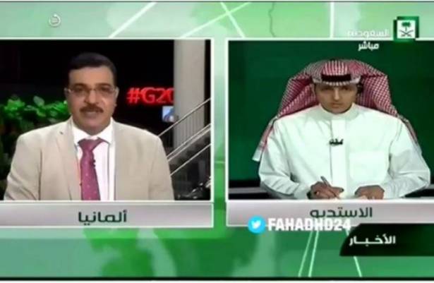 بالفيديو: خطأ فادح من مذيع سعودي.. و"الجزيرة" تسخر