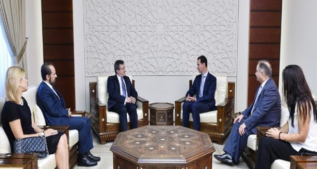 الرئيس الأسد لوفد سياسي يوناني: الشعب السوري مصمم على مواصلة الصمود والدفاع عن وطنه وقراره المستقل