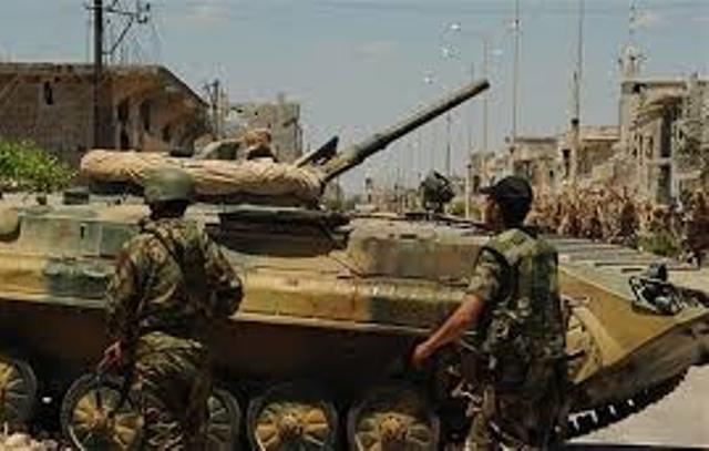 الجيش السوري يقترب من الحدود التركية