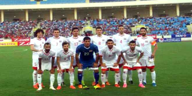 منتخب سورية لكرة القدم يبدأ معسكرا تدريبيا جديدا استعدادا لملاقاة نظيره الكوري الديمقراطي وديا