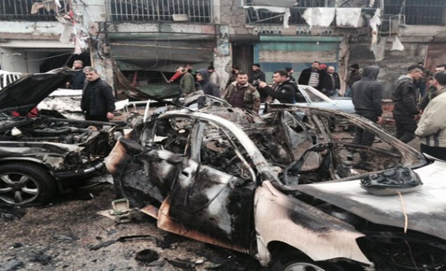 ارتقاء 11 شهيداً وإصابة 35 مواطنا جراء تفجير إرهابي بسيارة مفخخة في جبلة