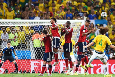 مونديال 2014 في كرة القدم نصف نهائي مثالي بين البرازيل وألمانيا الثلاثاء 