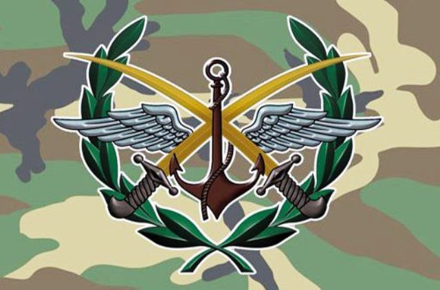 القيادة العامة للجيش تنفي ما تناقلته المجموعات الإرهابية عن استخدام الجيش سلاحاً كيميائياً في بلدة كباني بريف اللاذقية