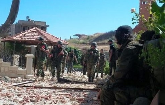 الجيش السوري وحزب الله يدخلون الزبداني من عدّة محاور