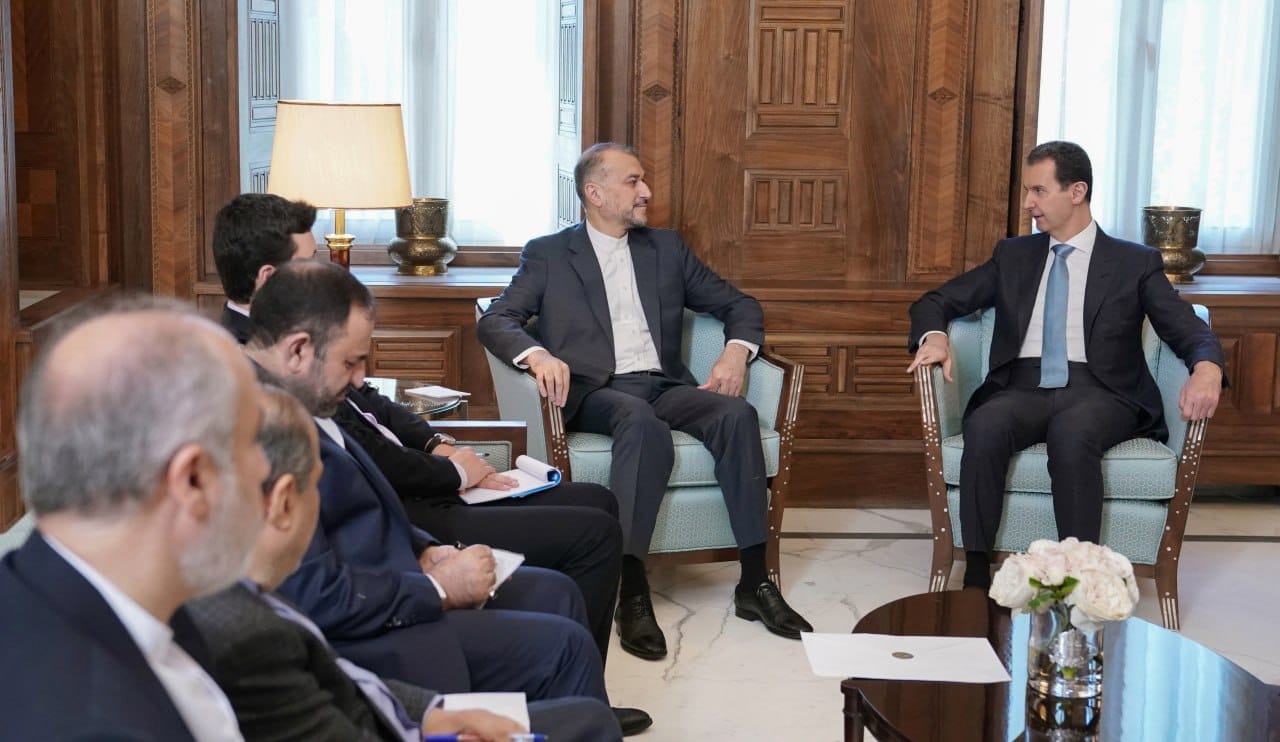 الرئيس الأسد يستقبل وزير الخارجية الإيراني حسين أمير عبد اللهيان ويبحث معه العلاقات الثنائية بين البلدين والتطورات في المنطقة