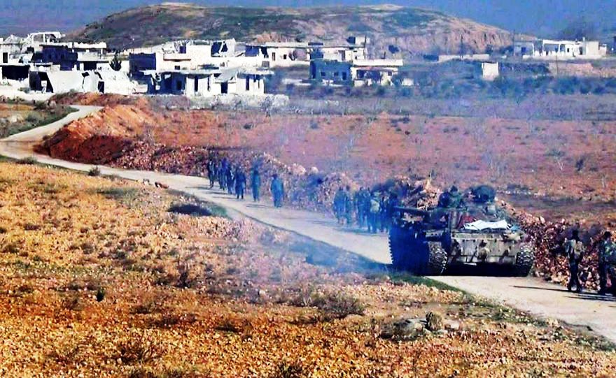 الجيش السوري يسيطر على بلدة "التح" بريف إدلب