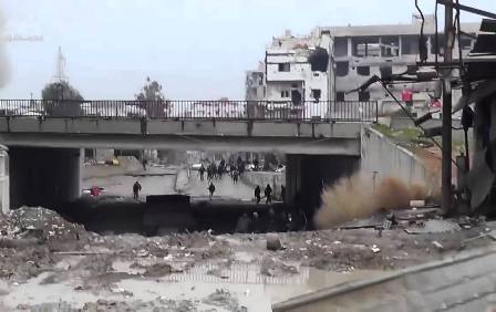 الجيش يتقدم في جوبر.. المصالحة تطرق أبواب الرحيبة بريف دمشق