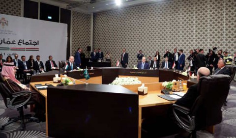 البيان الختامي لاجتماع عمان: دعم سورية ومؤسساتها لبسط سيطرتها على أراضيها ووقف التدخلات الخارجية