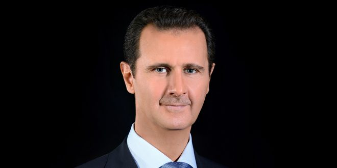الرئيس الأسد يتلقى مزيداً من برقيات التهنئة من ملوك وقادة ورؤساء دول عربية وأجنبية بمناسبة عيد الجلاء